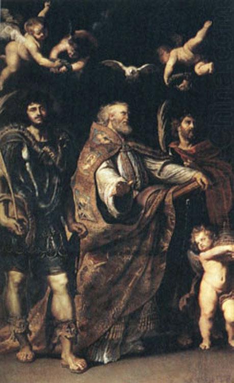Peter Paul Rubens Saints Gregory,Maurus and Papianus (mk01) china oil painting image